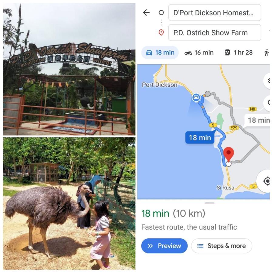 D'Port Dickson Homestay Exterior foto